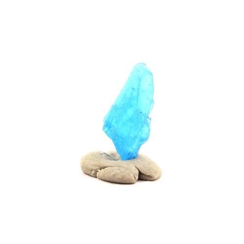 Apatite Bleu Neon. 0.69 Ct. Betroka, Anosy, Madagascar.