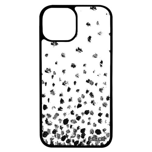 Coque Rigide Iphone 13 Pro Max Silicone Confettis Pois Motif Design Jolie Petales Cover Effet Case Romantique Etui Gris Souple