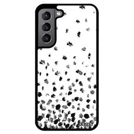 Coque Galaxy S22+ Plus Silicone Confettis Pois Effet Gris Romantique Design Housse Petales Telephone Jolie Souple Rigide De Samsung