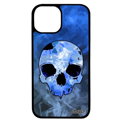 Coque Iphone 13 Pro Max Silicone Tete De Mort Electro Squelette Motif Case Fumee Femme Crane Epouvante Personnalisé Gothique