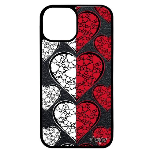 Coque Silicone Pour Iphone 13 Mini Drapeau Monaco Monegasque Foot I Love Telephone Unique Coeur Etui Personnalisé Football De