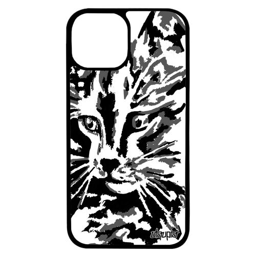 Coque De Protection Pour Iphone 13 Pro Max Silicone Chat Dessin Petit Peinture Caoutchouc Fille Tpu Mobile Portable Artistique