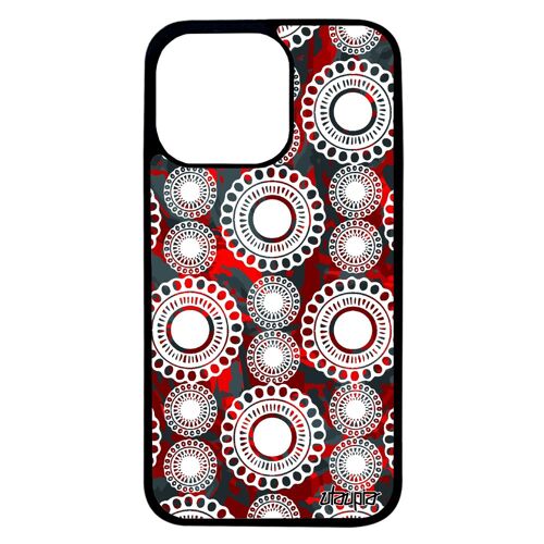 Coque Motif Floral Iphone 13 Pro Silicone Floraux Coloré Dessin Imprimé Design Motif Graphique Fleur Telephone Made In France