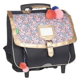 Cartable à roulettes TANN'S Les Fantaisies Antonia 38cm 2 compartiments