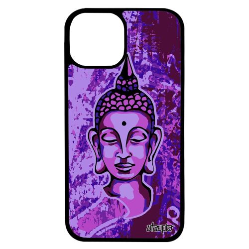 Coque Silicone Iphone 13 Pro Max Bouddha 4g Inde Femme Dessin Case Violet 128 Go Tibet Etui Telephone Portrait Yoga Bouddhisme