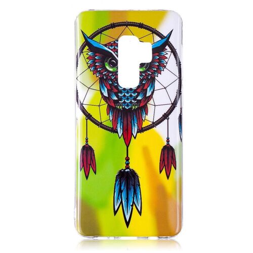 Samsung Galaxy S9+ / S9 Plus Coque, Saturcase Beau Motif Lumineux Fluorescent Ultra Mince Flexible Doux Tpu Gel Silicone Protecteur Cover Arrière Case Housse Coque Étui Pour Samsung Galaxy S9+ / S9 Plus (Motif-7)