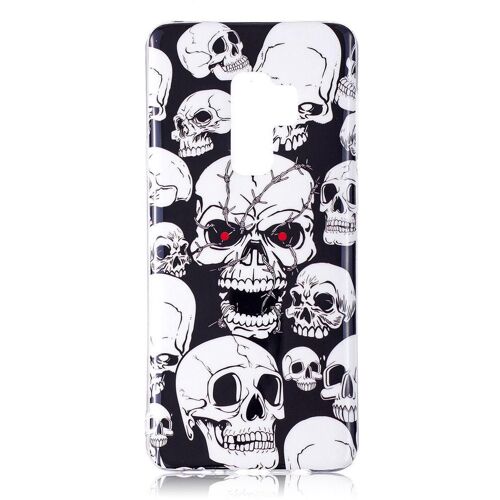 Samsung Galaxy S9+ / S9 Plus Coque, Saturcase Beau Motif Lumineux Fluorescent Ultra Mince Flexible Doux Tpu Gel Silicone Protecteur Cover Arrière Case Housse Coque Étui Pour Samsung Galaxy S9+ / S9 Plus (Motif-3)