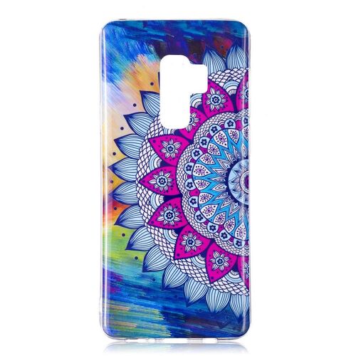 Samsung Galaxy S9+ / S9 Plus Coque, Saturcase Beau Motif Lumineux Fluorescent Ultra Mince Flexible Doux Tpu Gel Silicone Protecteur Cover Arrière Case Housse Coque Étui Pour Samsung Galaxy S9+ / S9 Plus (Motif-10)