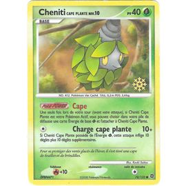 Cheniti Cape Plante 78/132 - Niv.10 - 40pv - Diamant & Perle : Merveilles Secretes - Carte "Gold Snowflake" ("Flocon De Neige Or")