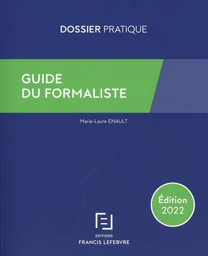 Guide Du Formaliste - Edition 2022