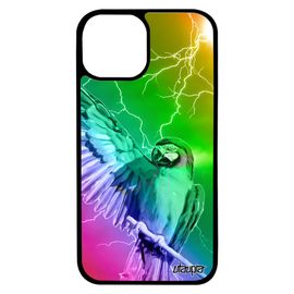 Coque Silicone Pour Iphone 13 Mini Perroquet Case 4g Multicolore Motif Oiseau Animaux Tropical Jaune Perruche Animal Etui Alu
