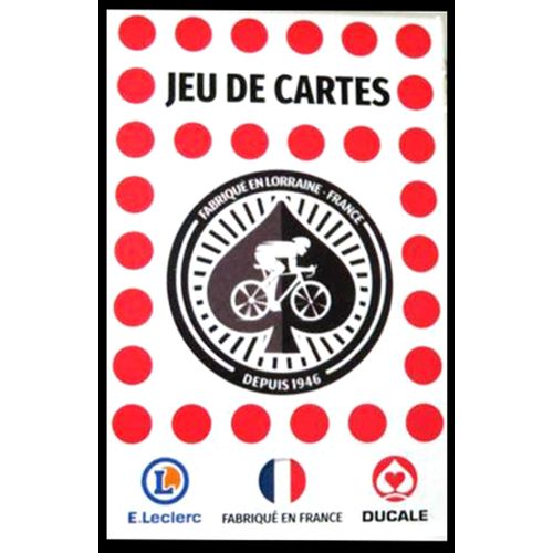Jeu De 54 Cartes "Tour De France"