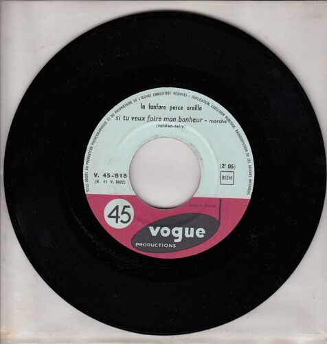 Si Tu Veux Faire Mon Bonheur (Marche 2'05) // Au Bon Vieux Temps (Polka 2'00)