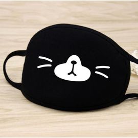 Chat Ours Masque Zip Bouche Nez Visage Anti Poussière Protection Style Asiatique Japonais Coréen Harajuku Rock Punk Grunge - Haute Qualité