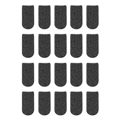 Professional Gaming Finger Cots 18-broches Black Edge Fibre de cuivre Anti-transpiration et antidérapant Compétitif