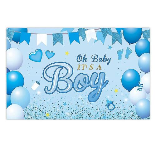 Décorations de toile de fond de fête de fête de fête de bébé, tissu durable fait bébé spectacle