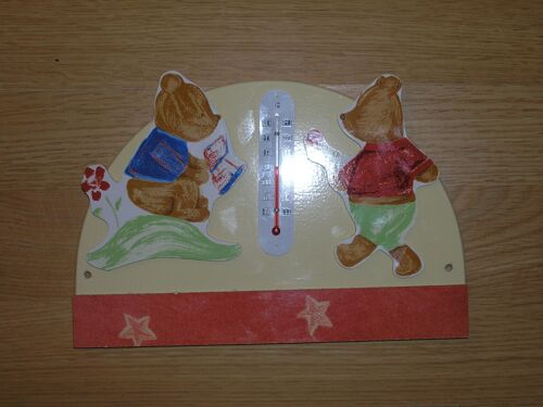 Thermomètre Oursons Chambre Bébé