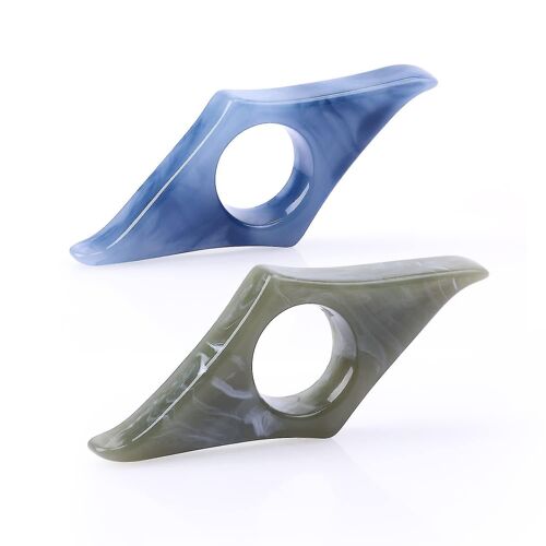 2pcs Lecture Pouce Holder, Résine Bookmark Holder Thumb Ring Page Holder Book Reading