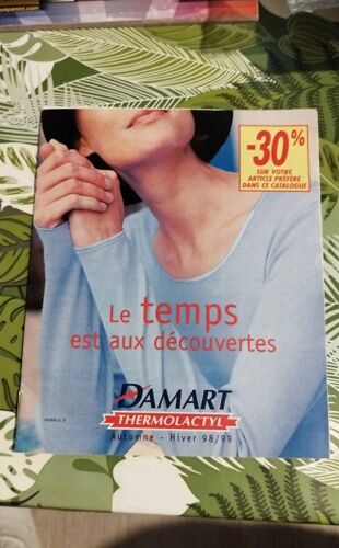 Catalogue Damart Thermomactyl Automne Hiver 98/99