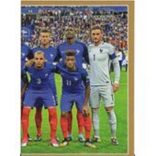 Sticker Carrefour 2018 "Au Coeur Des Bleus" N°4