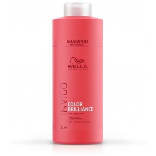 Shampooing Cheveux Fins/Normaux Invigo Color Brillance Wella 1l 