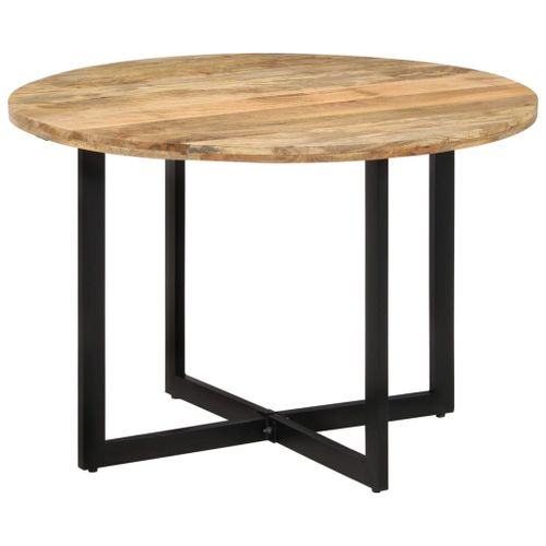 Vidaxl Table À Dîner 110x75 Cm Bois De Manguier Massif