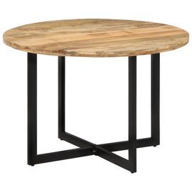 Vidaxl Table À Dîner 110x75 Cm Bois De Manguier Massif
