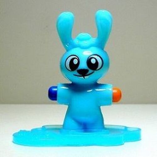 Kinder Mixart Les Lapins Crayon De Couleurs - Fs052 : Lapin Bleu - 2015