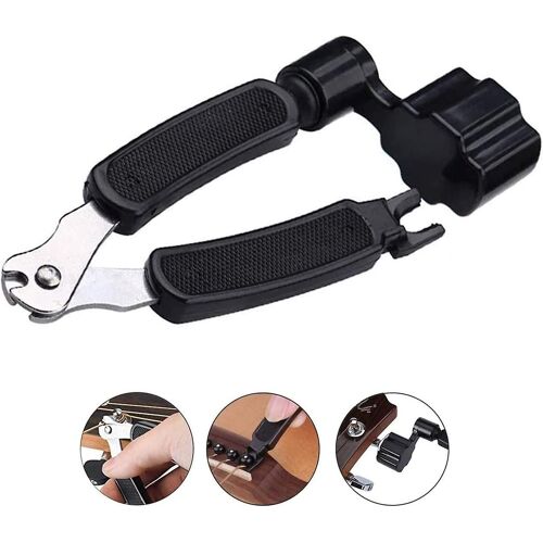 Guitare String Winder And Cutter 3-1 Guitare Multi Fonction Accessoires Kit Guitare Acsergery Cadeau