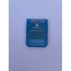 Carte Mémoire Bleue Playstation 1 PS1 Originale - Sony SCPH-1020 - Très Bon