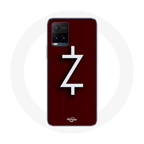 Coque pour Vivo Y21s 2021 / Y21 2021 Ozark Saison 4 Logo Z Blanc Fond Rouge