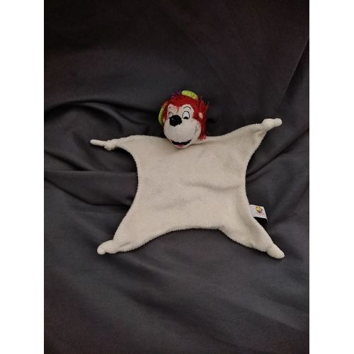 Doudou Plat Nigloland Herisson Grelot Casquette Lascar