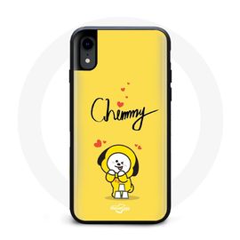 Coque Pour Iphone Xr Bts Bangtan Garçons Bt21 Chimmy Jimin Fond Jaune