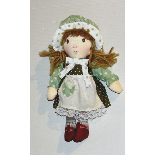 Poupée De Chiffon Pedigree - Peluche Fillette Vintage 25 Cm