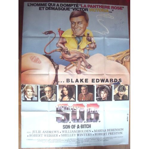 S.O.B. Affiche De Cinéma 120x160 Blake Edwards