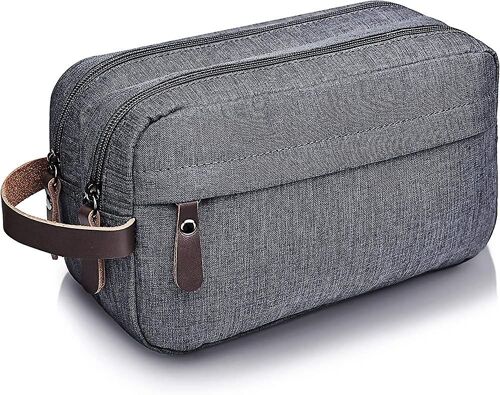 Trousse de toilette Petit Kit Nylon Dopp Kit de rasage Sac de rasage léger pour Acsergery Hommes et Femmes Cadeau