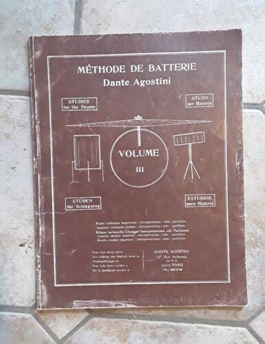 Méthode De Batterie Dante Agostini Vol 3