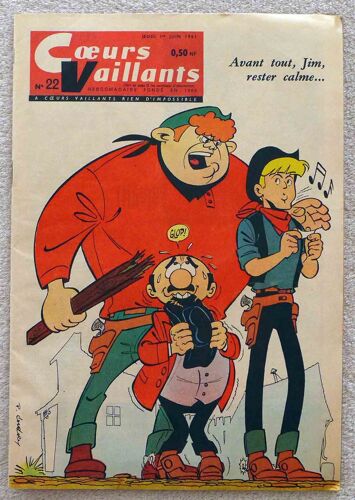 Coeurs Vaillants N°22 01/06/1961