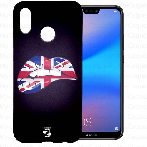 Coque Huawei P20 Lite Kiss Anglais