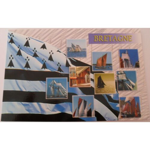 Cartes Postales Couleur De Bretagne Sur Bateau 9 Multivue - N°2008 5438