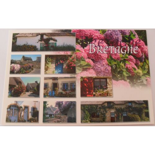 Cartes Postales Couleur De Bretagne Maisons Multivue