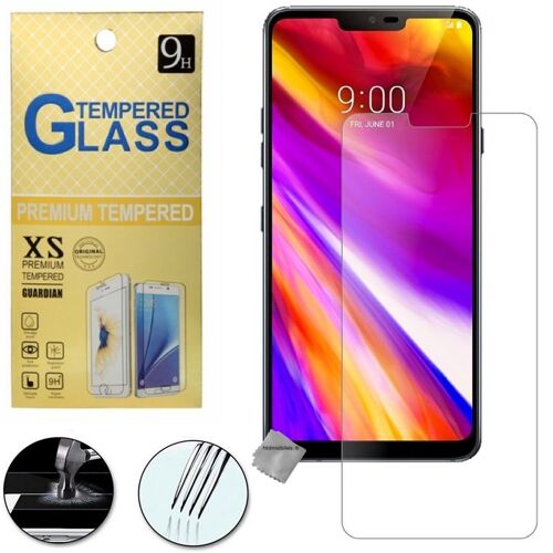 Film de protection vitre verre trempe transparent pour LG G7 Thinq