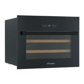 Cave à vin La Sommelière LSBI28B - 62 litres Classe G Noir - 28 bouteilles