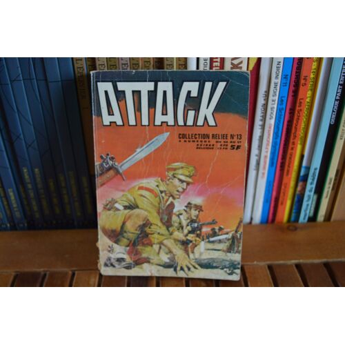 Livre Poche Bd Attack Reliée Du 54 Au 57