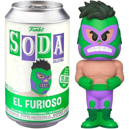 Funko Pop! Vinyl Soda El Furioso With Possible Chase Figure