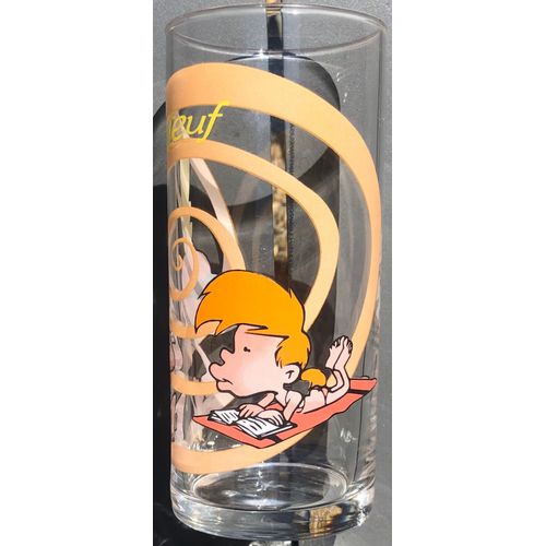 Verre Titeuf Et Nadia, Zep, Bd, Bande Dessinée, Figurine