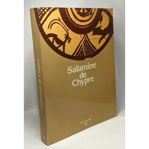 Salamine De Chypre : État Des Recherches (Colloques Internationaux Du Centre National De La Recherche Scientifique)