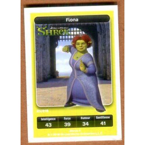 Carte Dreamworks - " Shrek " : Fiona - 2010