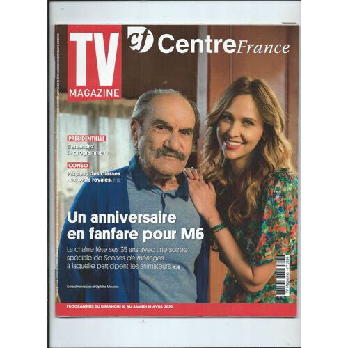 Tv Magazine Centre France 10/04/2022 Gérard Hernandez & Ophélie Meunier, Brigitte Lahaie, Piere Palmade, Victor Solf, Clara Luciani, Catherine Deneuve, Mokobé, (Inclus Dépliant Suzuki)