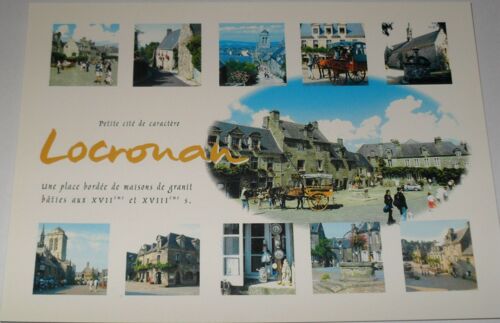 Cartes Postales Couleurs De Bretagne Petite Cité Caractère Locronan (29)